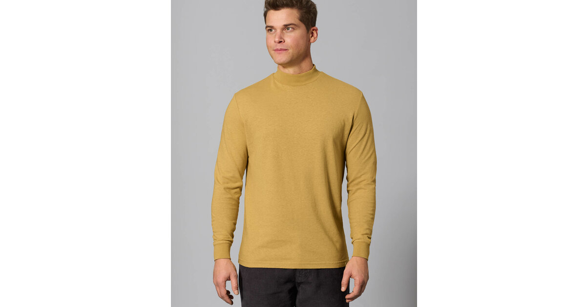 Pull Homme 1/4 Zip Col Montant - Tricoté Polyester/coton, Manches Longues, Pour Automne/hiver, Casual